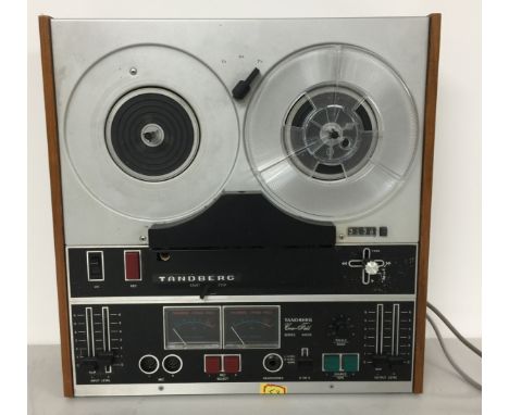 TANDBERG 3400X REEL TO REEL - Rarely seen! The Tandberg 3400X is a 3-speed, stereo, reel to reel tape recorder with inbuilt p