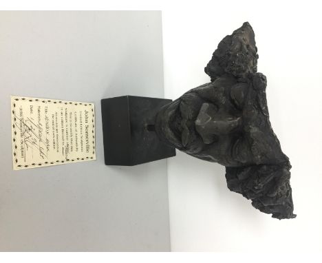JIMI HENDRIX BRONZE SCULPTURE - an original and unique piece created by acclaimed artist and sculptor John Somerville in 1996