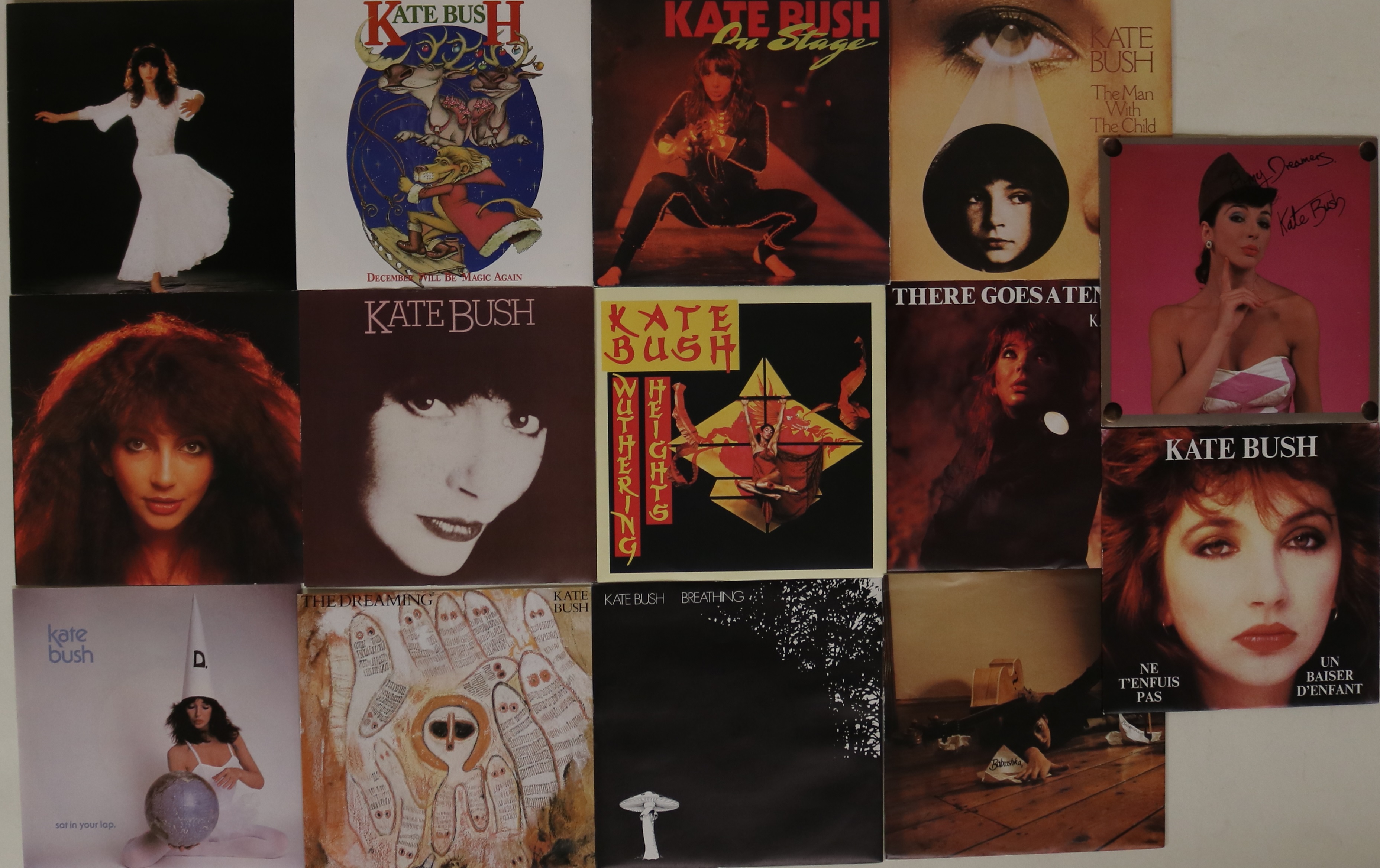 KATE BUSH - THE SINGLE FILE 1978-1983 - Brill 13 x 7