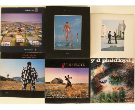 PINK FLOYD - STUDIO COLLECTION - Superb collection of 14 x LPs, 1 x CD box set and 1 x CD. Titles are Shine On (elaborate 9 C