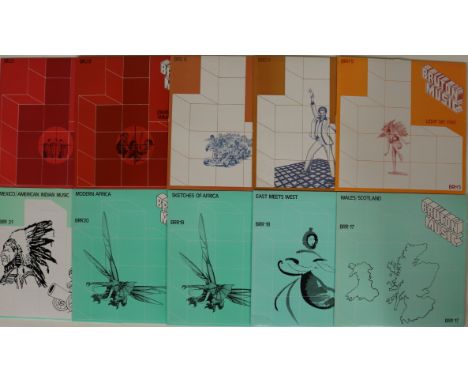 LIBRARY LPs - BRUTON MUSIC - Unprecedented collection of around 275 x LPs from Robin Phillips' influential label famously pur