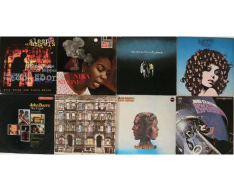 CLASSIC ROCK & POP - Around 50 x great title LPs, please note that some records may be out of their original sleeves and as s