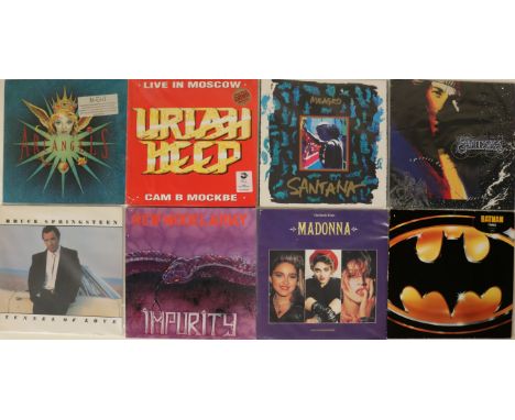 CLASSIC ROCK & POP LPs - Rockin' out with this great instant collection of around 80 x LPs. Artists/titles include Uriah Heep