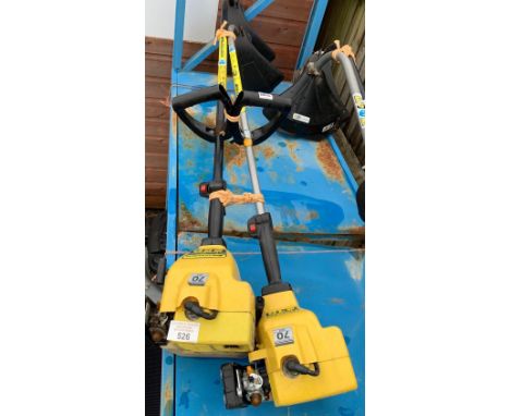 1 MCCULLOCH &amp; 1 TRIM MAC PETROL ENGINE GRASS STRIMMER