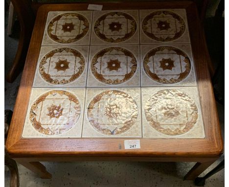 TILE TOP COFFEE TABLE