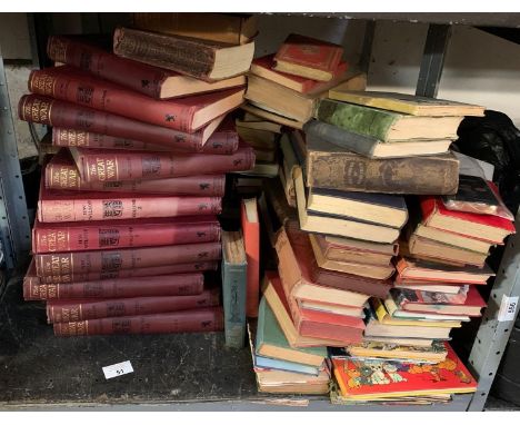 VINTAGE RUPERT ANNUALS, OTHER VINTAGE CHILDREN'S TOGETHER WITH VARIOUS OTHER NOVELS AND NON FICTION INCLUDING 'THE WORKS OF J