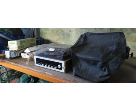 VIEWING/COLLECTION FOR THIS LOT IS AT ACCESS HOUSE, 157 THE BUTTS, FROME, BA11 4AQ VARIOUS ITEMS INCLUDING DUETTE STEREO RECE