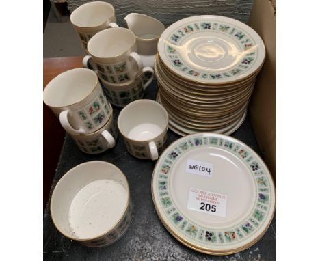 ROYAL DOULTON 'TAPESTRY' TEASET