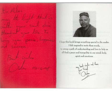 Inspirations by Andrew Nobbs. First edition copy and signed by the author. DEDICATED. Charity book auction. We combine shippi