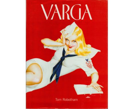 Varga by Tom Robotham, First edition hardback book. Charity book auction. We combine shipping on all lots. Single book £5.99 