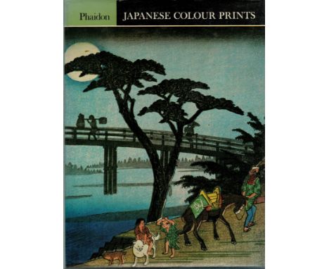Japanese colour prints hardback book. Charity book auction. We combine shipping on all lots. Single book £5.99 UK, £7.99 Euro
