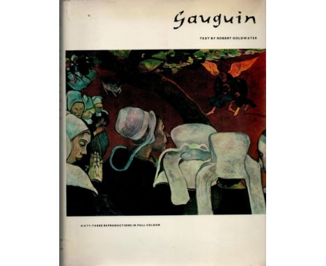 Paul Gauguin published by Thames and Hudson of London, Text by Robert Goldwater, First Edition hardback book. Charity book au