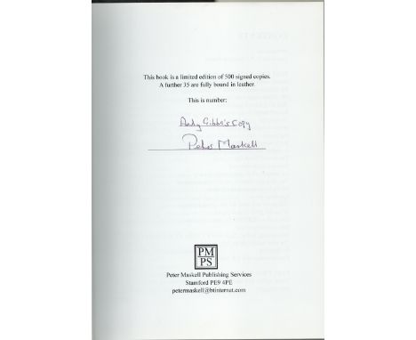 Fishing with Walker by Dick Walker, Edited and signed by Peter Maskell, Limited Edition of 500 signed copies, Hardback book. 