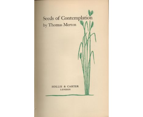 Seeds of Contemplation by Thomas Merton, First edition hardback book. Charity book auction. We combine shipping on all lots. 