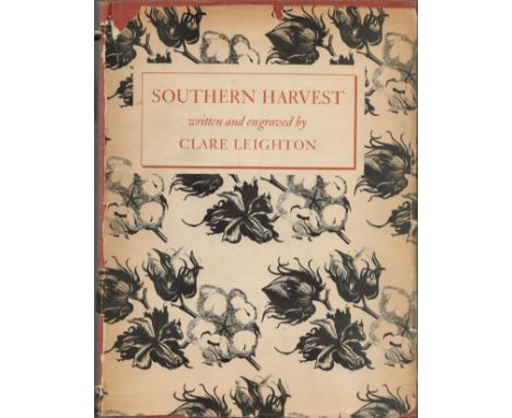 Southern Harvest, Written and Engraved by Clare Leighton. First edition hardback book. Charity book auction. We combine shipp