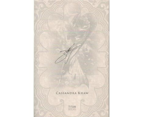 The Salt Grows Heavy by Cassandra Kwah, signed first hardback edition. Signed by the Cassandra Kwah, Hardback book. Charity b