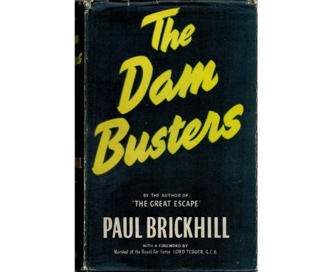 The Dam Busters by Paul Brickhill, First edition (second impression) hardback book. Charity book auction. We combine shipping