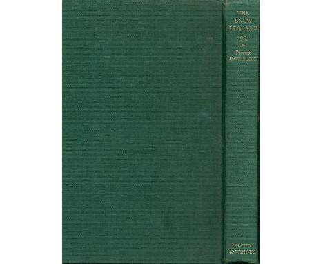The Snow Leopard by Peter Matthiessen. First edition hardback book. Charity book auction. We combine shipping on all lots. Si