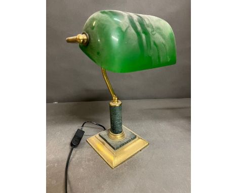 A bankers Lamp 