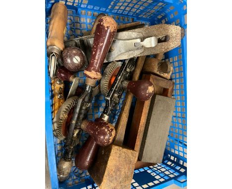 A selection of vintage tools 