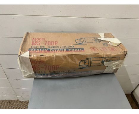 A boxed electric sander and polisher Ms-700p