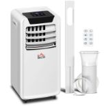 HOMCOM 10000 BTU Air Conditioning Unit, 3-in-1 Portable Air Conditioner, Dehumidifier, Cooling Fan