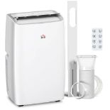 HOMCOM Portable Air Conditioner 12000 BTU, 4-in-1 Air Conditioning Unit, Dehumidifier, Cooling, Fan,