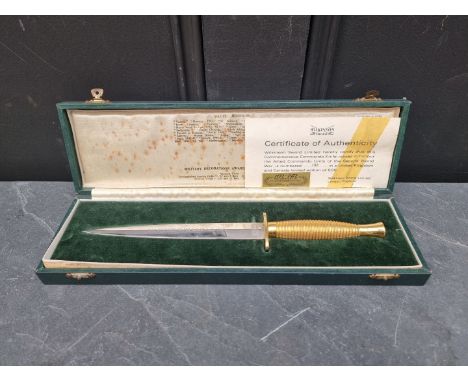 A cased Wilkinson Sword limited edition Commando knife,&nbsp;with etched blade, with CoA numbered 152/500.
