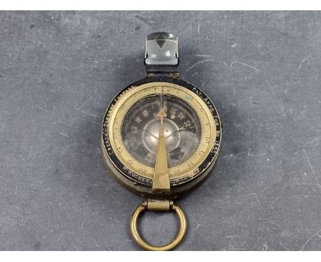 A WWI Creagh-Osborne military compass, by H Hughes &amp; Son, London. 