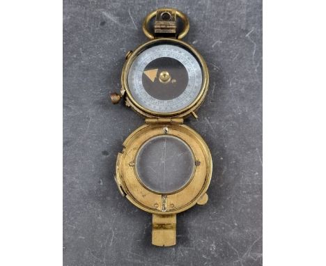 A&nbsp;WWI British Verners Pattern VII officer's military compass, by S Mordan &amp; Co, dated 1917&nbsp;with broad arrow mar