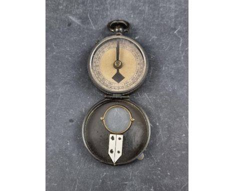 A WWI marching compass 'The Groper', by Lawrence &amp; Mayo, 54mm. 