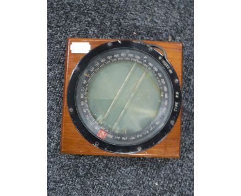 A type P8 compass on stand 