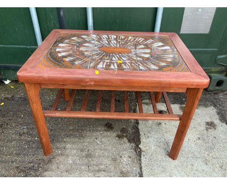 Tile Topped Coffee Table 