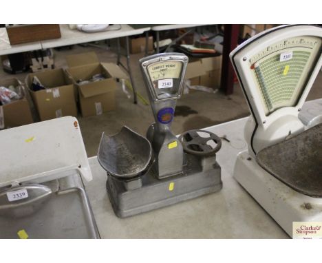 A set of Vandome &amp; Heart Ltd of London shop scales
