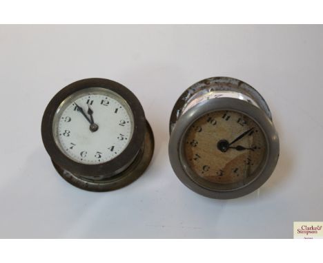Two late 19th early 20th Century clock movements AF