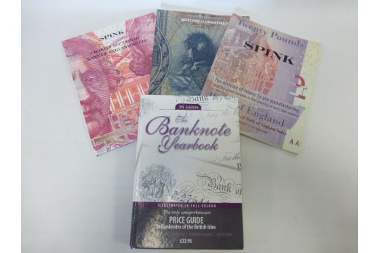 Three Spink British Banknote Auction Catalogues The - 