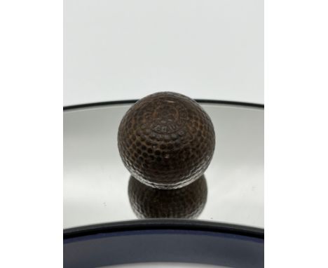 A Vintage/ antique bramble golf ball. 