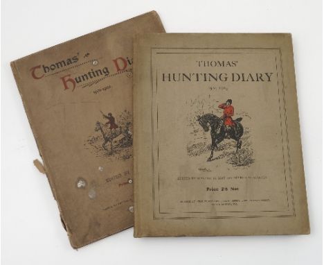 Thomas' Hunting Diary 1901-1902, edited by T.F Dale, together with Thomas' Hunting Diary 1904-1905, edited by Walter M May an