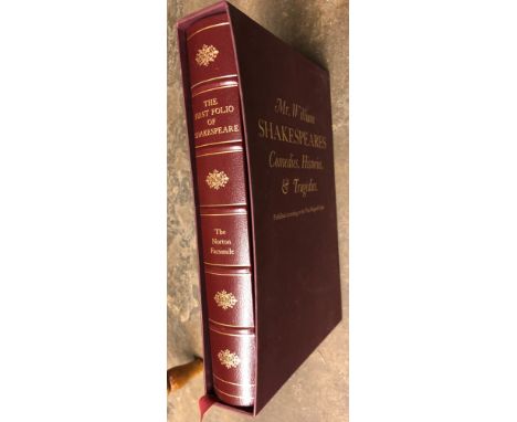 THE FIRST FOLIO OF SHAKESPEARE AND NORTON FACSIMILE