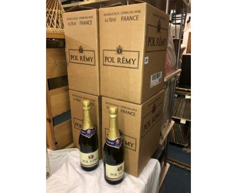 FOUR BOXES OF POLREMY SPARKLING WINE