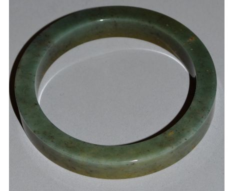 A JADE BANGLE. 