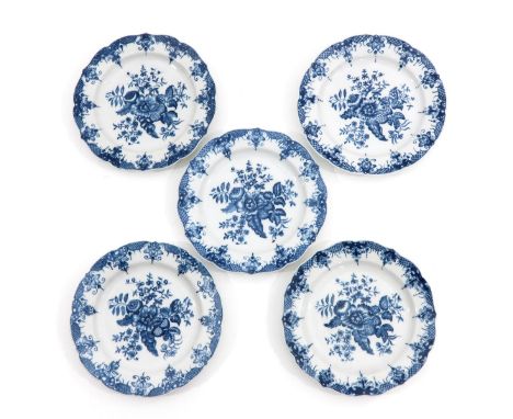 Kangxi Period, floral decor, 22 cm. in diameter, chip.