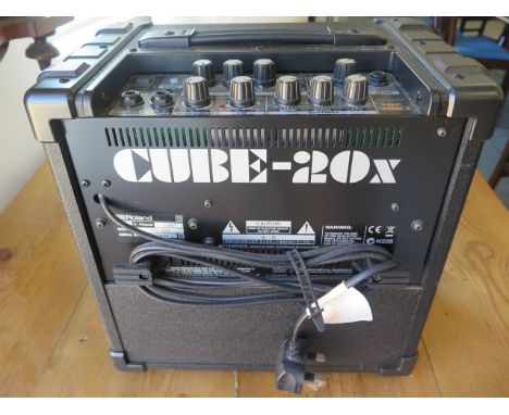 A Roland 24W Cube-20x Amplifier serial FX59834 - in working order 