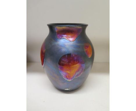 A Poole Pottery vase - in good condition - Height 16cm 