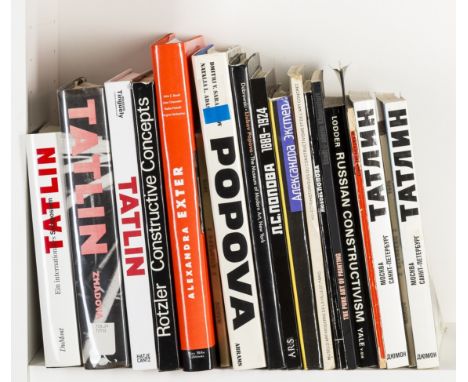 NO RESERVE Constructivism.- Sarabianov (D.V.) N.L.Adaskina. Popova, New York, 1990 § Chauvelin (J.) &amp; Nadia Filatoff. Ale