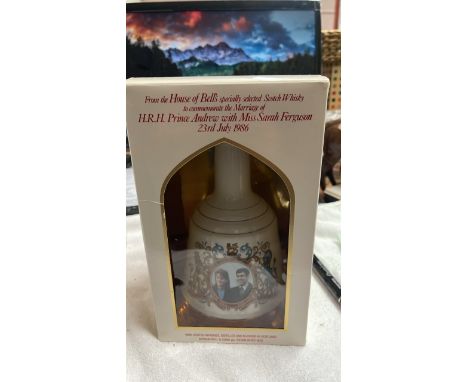  Sale Item:    BELLS DECANTER PRINCE ANDREW MARRIAGE 75CL 43.6%  Vat Status:   No Vat   Buyers Premium:  This lot is subject 