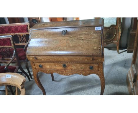  Sale Item:    FRENCH STYLE MARQUETRY DESK   Vat Status:   No Vat   Buyers Premium:  This lot is subject to a Buyers Premium 
