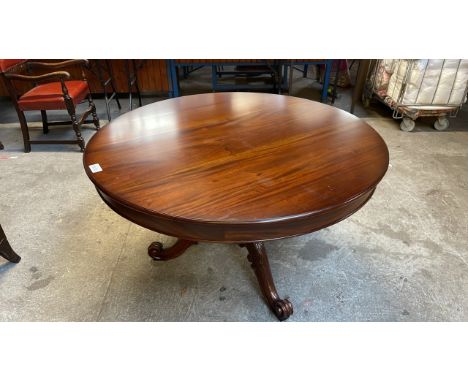  Sale Item:    REPRO MAHOGANY DINING TABLE   Vat Status:   No Vat   Buyers Premium:  This lot is subject to a Buyers Premium 