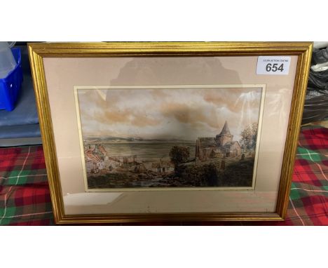  Sale Item:    W C PAINTING HAMILTON GLASS   Vat Status:   No Vat   Buyers Premium:  This lot is subject to a Buyers Premium 