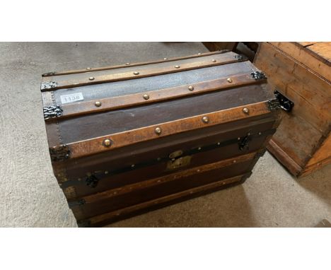  Sale Item:    DOME TOP TRUNK (AF)   Vat Status:   No Vat   Buyers Premium:  This lot is subject to a Buyers Premium of 17.5%